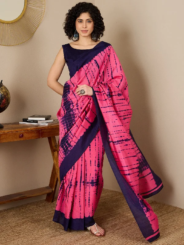Women's Bhagalpuri Silk Navy Blue Printed Ready to Wear With Blouse Piece Elegant Peplum Blouse Women's Bhagalpuri Silk Navy Blue Printed Ready to Wear With Blouse Piece Elegant Peplum Blouse
