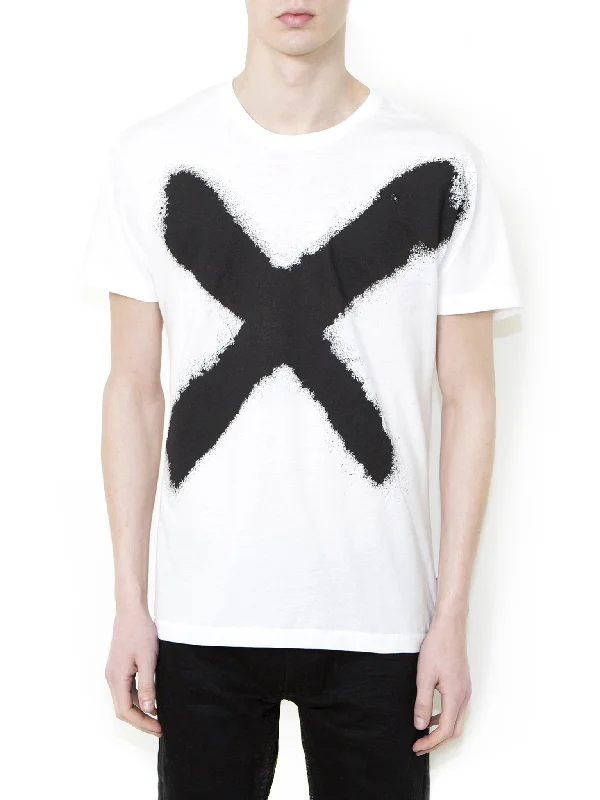 X BLACK Men Regular Fit T-shirt-- Front Pockets Side Pockets Patch Pockets
