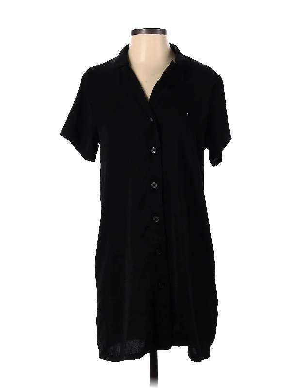 Short Sleeve Blouse Wrap Front Blouse