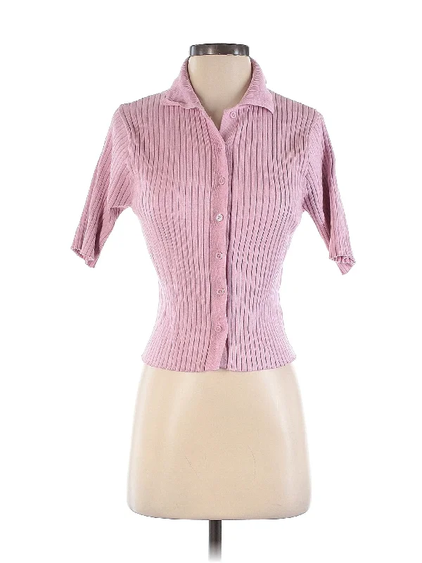 Short Sleeve Blouse Classic Striped Blouse