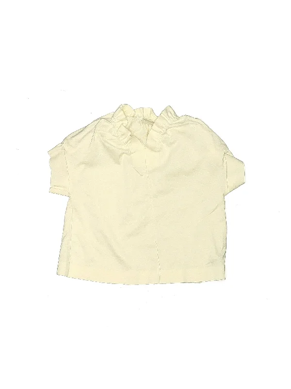 Short Sleeve Blouse Silky Tunic Blouse