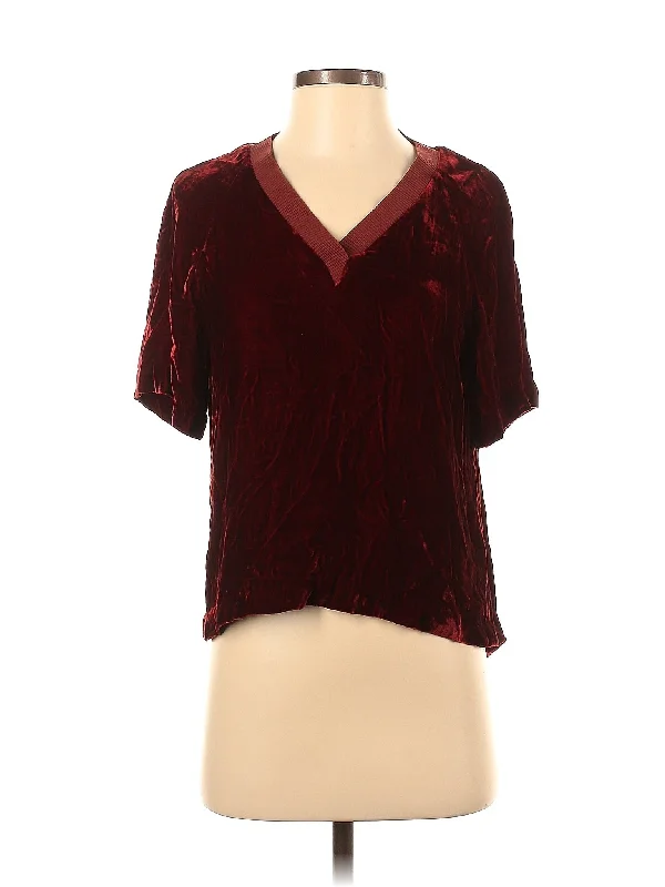 Short Sleeve Blouse Office Formal Blouse