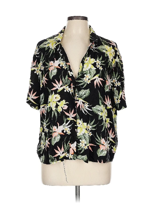 Short Sleeve Blouse Smart Business Blouse