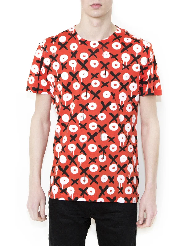 OX ON RED Men Regular Fit T-shirt-- Anti-Pilling Machine Wash Handmade