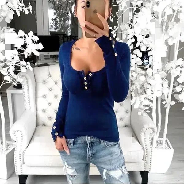 Slim Fit V-neck Bodycon Long Sleeve Tee Shirts-- Mesh Blend Leather Blend Suede Blend Slim Fit V-neck Bodycon Long Sleeve Tee Shirts-- Mesh Blend Leather Blend Suede Blend
