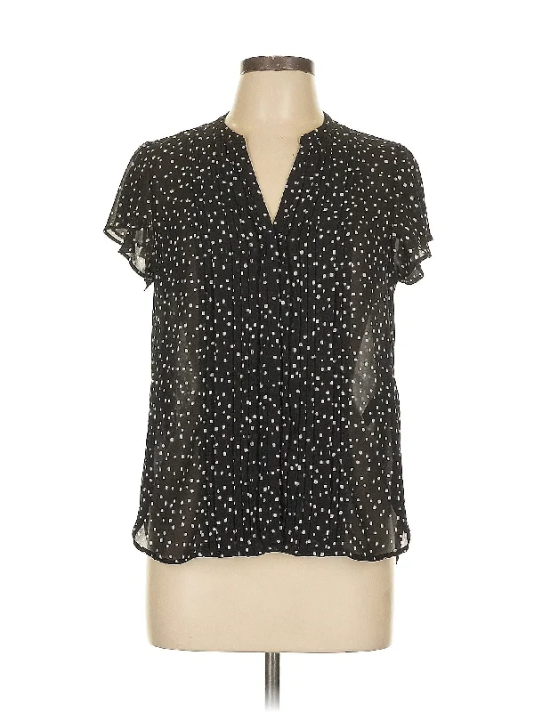 Short Sleeve Blouse Versatile Layering Blouse