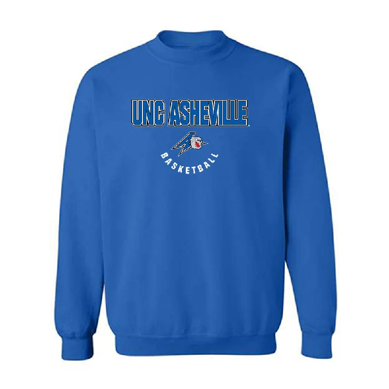 UNC Asheville - NCAA Women's Basketball : Alana Swift - Classic Shersey Crewneck Sweatshirt Hoodie with Set-In Sleeves Structured Classic UNC Asheville - NCAA Women's Basketball : Alana Swift - Classic Shersey Crewneck Sweatshirt Hoodie with Set-In Sleeves Structured Classic