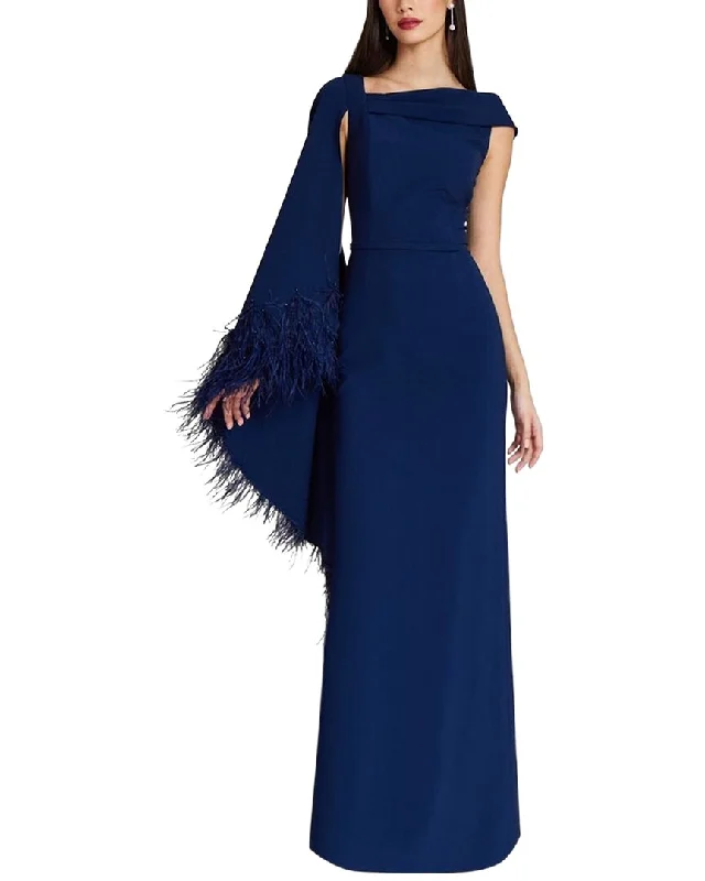 Teri Jon by Rickie Freeman Special Occasion Long Dress Casual Short Summer
