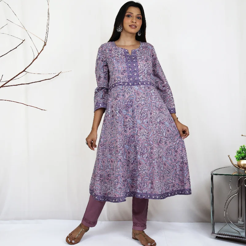 Purple Mauve Print