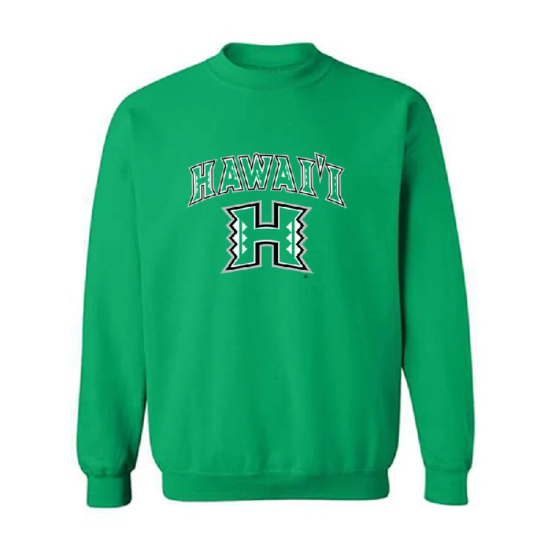 Hawaii - NCAA Women's Basketball : Amelia Uhila - Classic Shersey Crewneck Sweatshirt Hoodie with Raw Hem Edgy Unfinished Hawaii - NCAA Women's Basketball : Amelia Uhila - Classic Shersey Crewneck Sweatshirt Hoodie with Raw Hem Edgy Unfinished