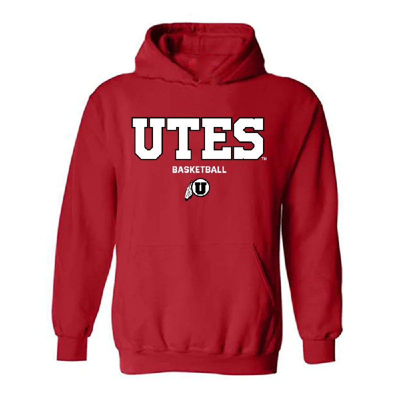 Utah - NCAA Women's Basketball : Ines Vieira - Classic Shersey Hooded Sweatshirt Hoodie with Hem Raw Edge Edgy Unfinished Utah - NCAA Women's Basketball : Ines Vieira - Classic Shersey Hooded Sweatshirt Hoodie with Hem Raw Edge Edgy Unfinished