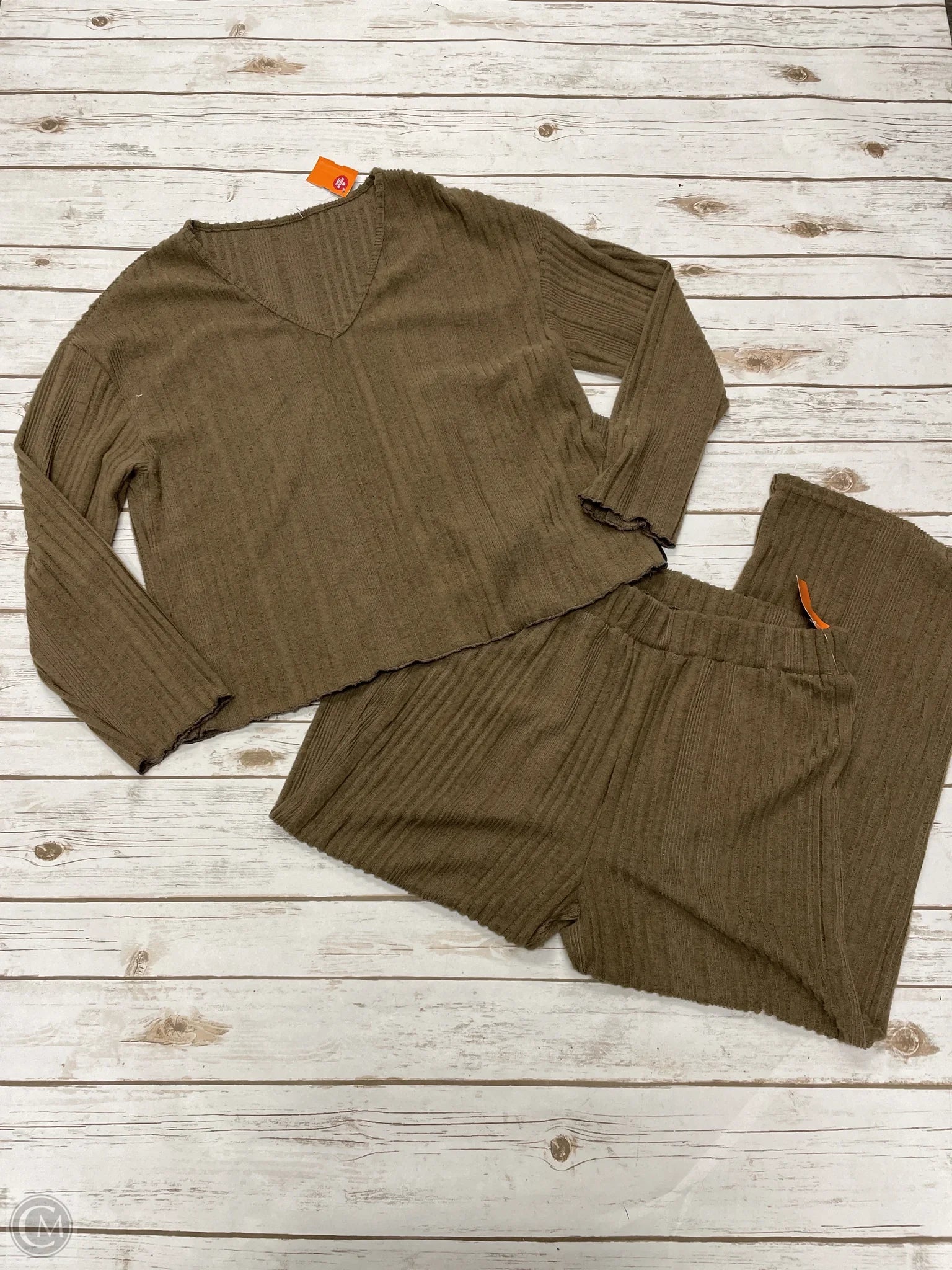 Pants Set 2pc By Cmf In Brown, Size: L Lightweight Jogger Pants