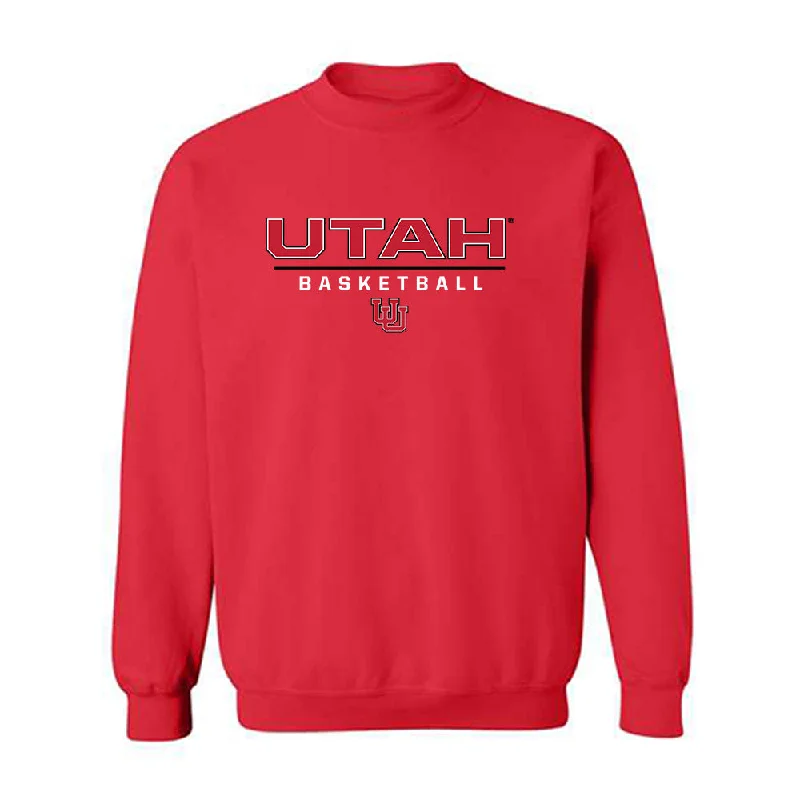 Utah - NCAA Women's Basketball : Ines Vieira - Classic Shersey Crewneck Sweatshirt Cotton Hoodie Fleece Lining Warmth Utah - NCAA Women's Basketball : Ines Vieira - Classic Shersey Crewneck Sweatshirt Cotton Hoodie Fleece Lining Warmth