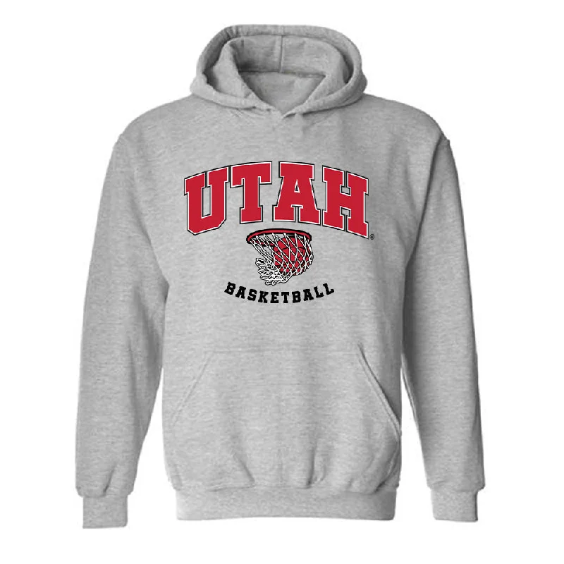 Utah - NCAA Women's Basketball : Ines Vieira - Generic Sports Hooded Sweatshirt Hoodie with Hood Adjustable Protection