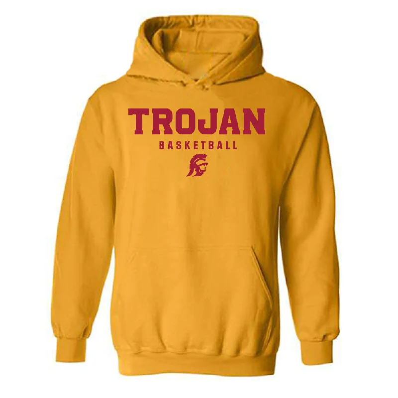 USC - NCAA Women's Basketball : Laura Williams - Hooded Sweatshirt Hoodie with Hem Raw Edge Edgy Unfinished USC - NCAA Women's Basketball : Laura Williams - Hooded Sweatshirt Hoodie with Hem Raw Edge Edgy Unfinished