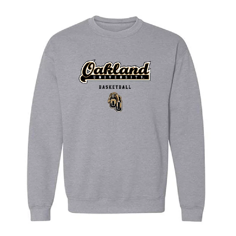 Oakland - NCAA Women's Basketball : Sereniti Roberts Adams - Classic Shersey Crewneck Sweatshirt Hoodie with Cuffed Sleeves Snug Secure Oakland - NCAA Women's Basketball : Sereniti Roberts Adams - Classic Shersey Crewneck Sweatshirt Hoodie with Cuffed Sleeves Snug Secure