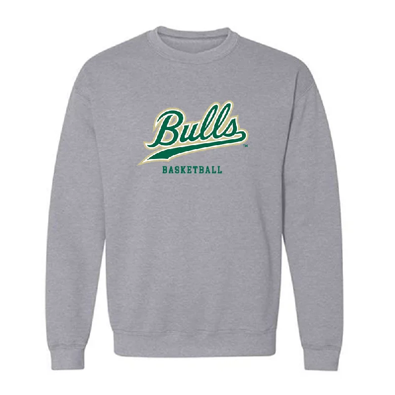 USF - NCAA Women's Basketball : Yana Karamfilova - Classic Fashion Shersey Crewneck Sweatshirt Hoodie with Slit Hem Functional Movement USF - NCAA Women's Basketball : Yana Karamfilova - Classic Fashion Shersey Crewneck Sweatshirt Hoodie with Slit Hem Functional Movement