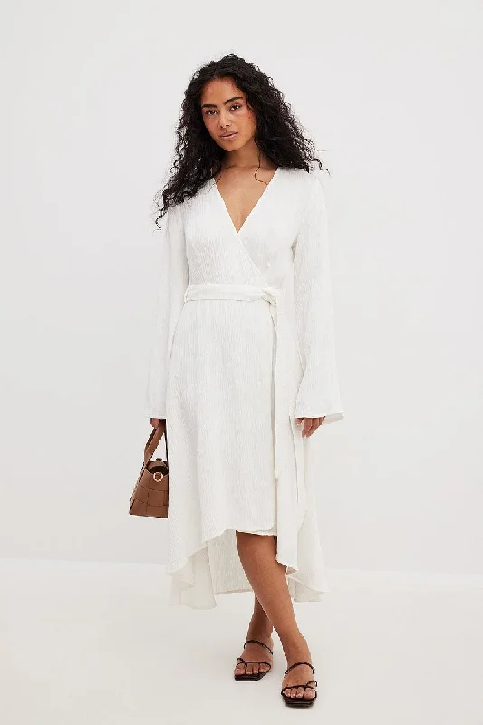 Structured Longer Back Tie Waist Dress Tunics Fashionable trendy