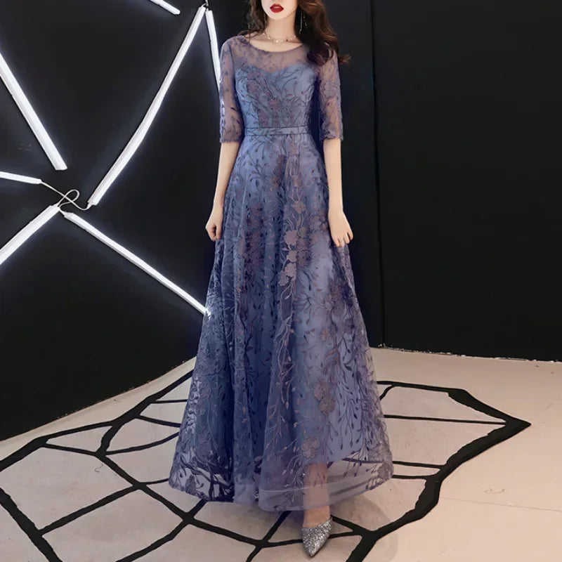 Blue-purple long