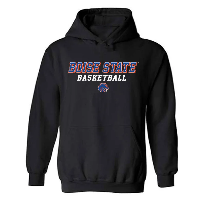 Boise State - NCAA Women's Basketball : Tatum Thompson - Classic Shersey Hooded Sweatshirt Hoodie with Hem Detail Decorative Unique Boise State - NCAA Women's Basketball : Tatum Thompson - Classic Shersey Hooded Sweatshirt Hoodie with Hem Detail Decorative Unique