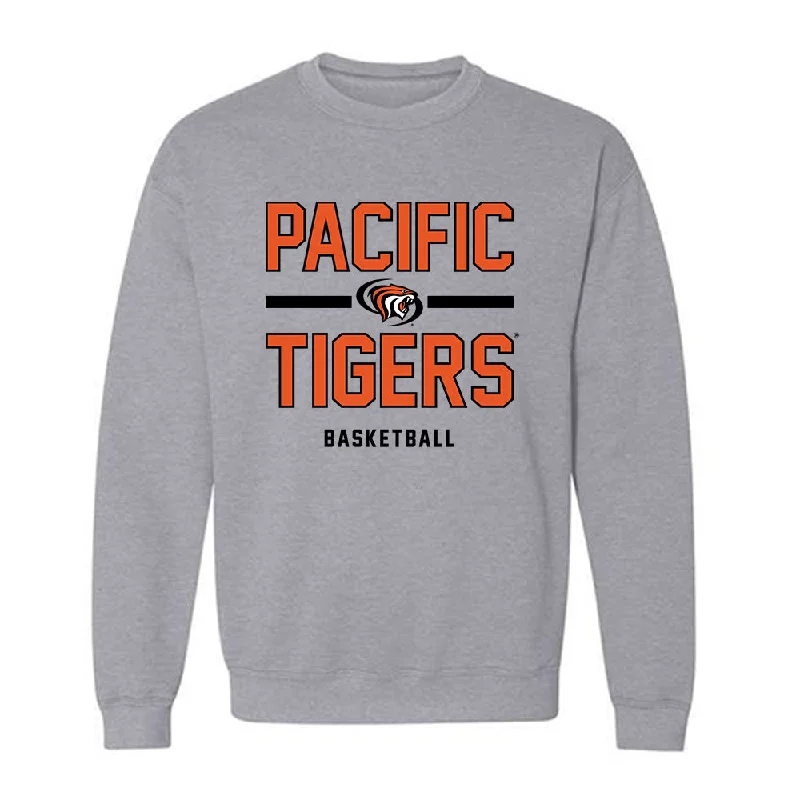 Pacific - NCAA Women's Basketball : Kenlee Durrill - Classic Shersey Crewneck Sweatshirt Hoodie with Drawcord Adjustable Secure Pacific - NCAA Women's Basketball : Kenlee Durrill - Classic Shersey Crewneck Sweatshirt Hoodie with Drawcord Adjustable Secure