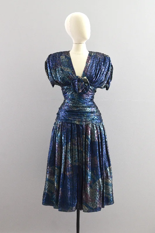 Vintage 1980s Party Dress Tunics New arrival
