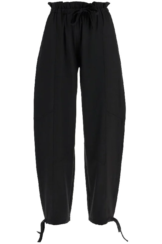 Viscose Paperbag Pants Trendy Work Pants