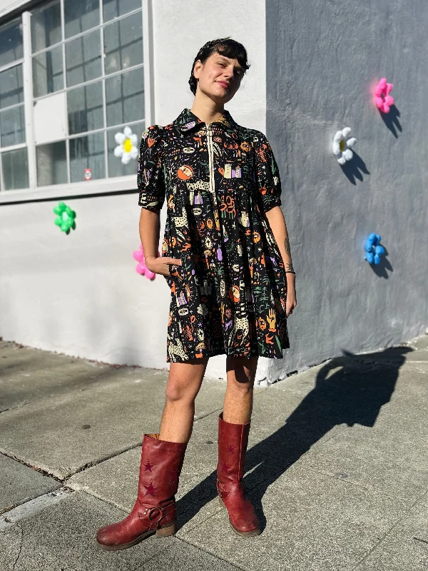 Babydoll Dress Tarot Garden Tunics Polka dots