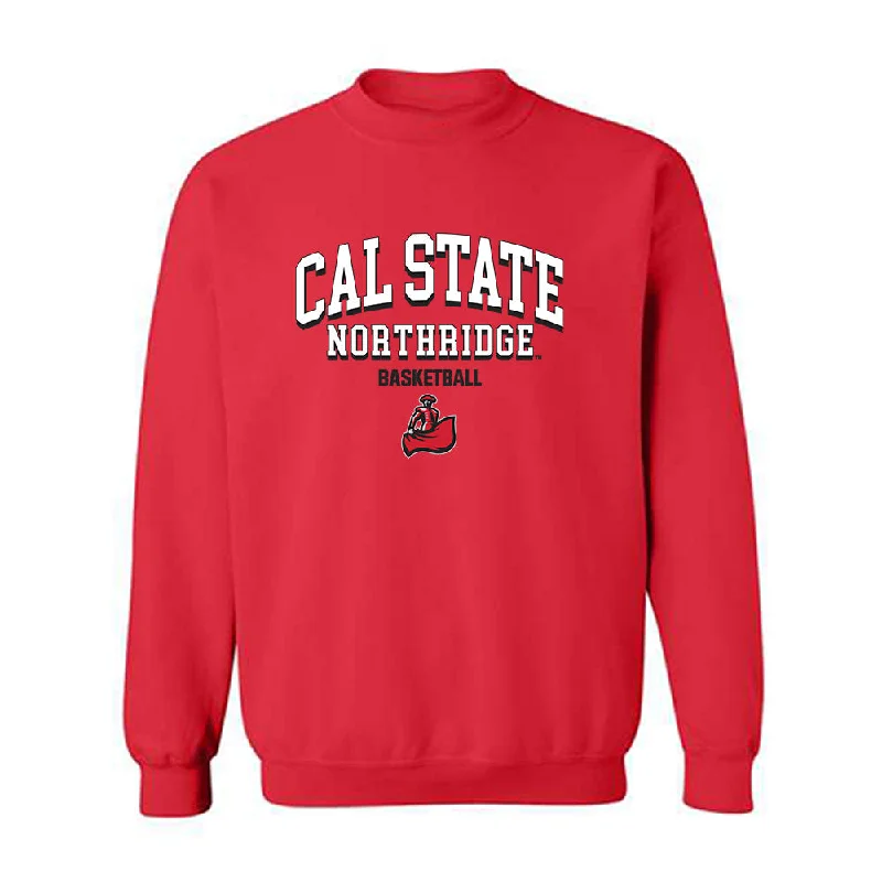 CSUN - NCAA Women's Basketball : Alondra Lizama - Classic Shersey Crewneck Sweatshirt Hoodie with Ribbed Hem Stretchable Secure CSUN - NCAA Women's Basketball : Alondra Lizama - Classic Shersey Crewneck Sweatshirt Hoodie with Ribbed Hem Stretchable Secure