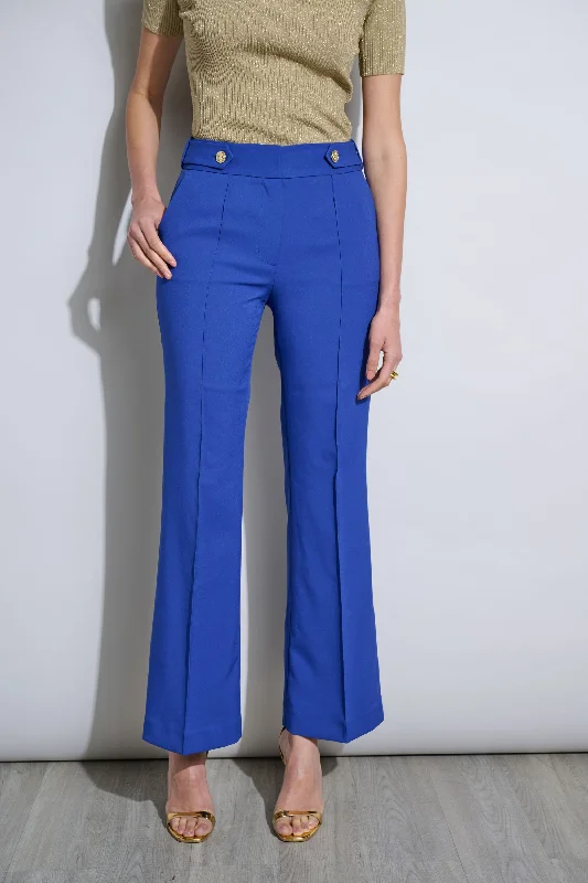 Crest Button Pant Comfortable Fleece Pants