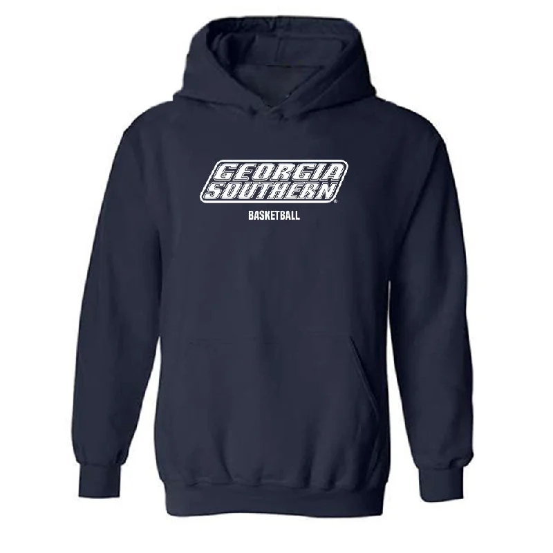 Georgia Southern - NCAA Women's Basketball : McKenna Eddings - Classic Fashion Shersey Hooded Sweatshirt Hoodie with Batwing Sleeves Loose Dramatic Georgia Southern - NCAA Women's Basketball : McKenna Eddings - Classic Fashion Shersey Hooded Sweatshirt Hoodie with Batwing Sleeves Loose Dramatic
