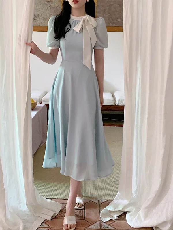 Summer Elegant Midi Dress Women Casual Short Sleeve Beach Even Party Dress Office Lady Pure Color One Piece Dress Korean Tunics Stylish elegant Summer Elegant Midi Dress Women Casual Short Sleeve Beach Even Party Dress Office Lady Pure Color One Piece Dress Korean Tunics Stylish elegant