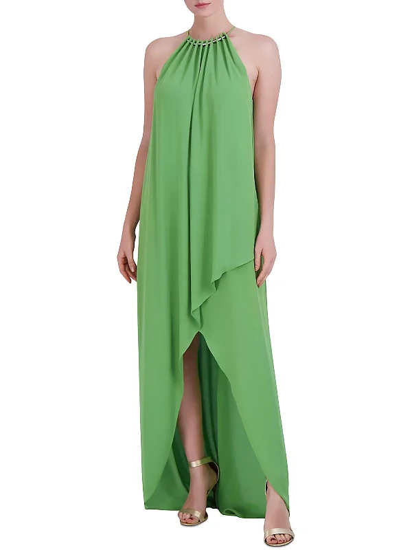 Womens Formal Hi-Low Evening Dress Tunics Floral girly
