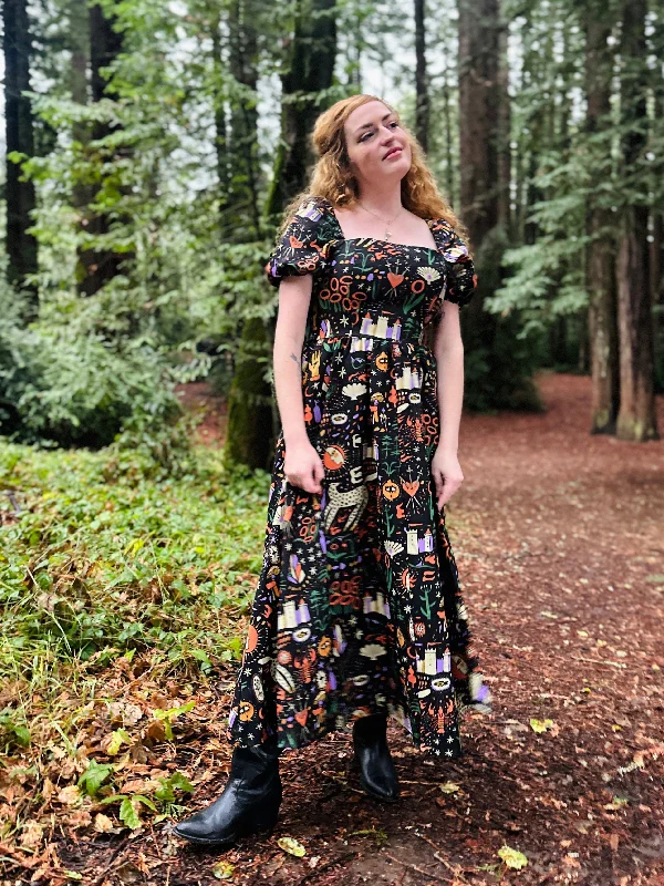 Linen Princess Dress Tarot Garden Tunics Custom made