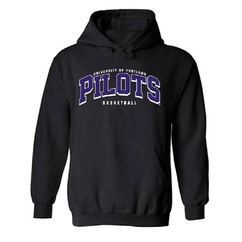 Portland - NCAA Women's Basketball : Dyani Ananiev - Hooded Sweatshirt Hoodie with Relaxed Fit Easy Casual Portland - NCAA Women's Basketball : Dyani Ananiev - Hooded Sweatshirt Hoodie with Relaxed Fit Easy Casual
