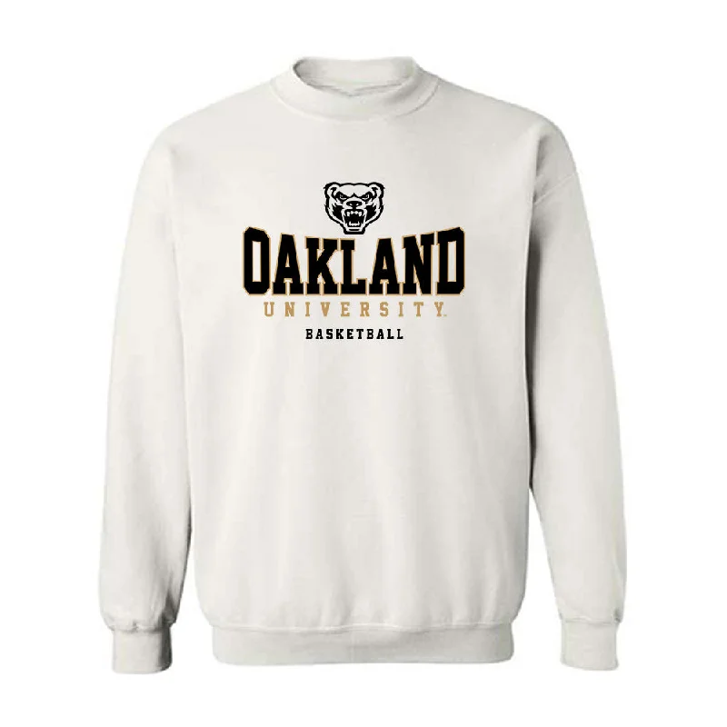 Oakland - NCAA Women's Basketball : Madison Skorupski - Classic Shersey Crewneck Sweatshirt Hoodie with Full-Zip Functional Layering Oakland - NCAA Women's Basketball : Madison Skorupski - Classic Shersey Crewneck Sweatshirt Hoodie with Full-Zip Functional Layering