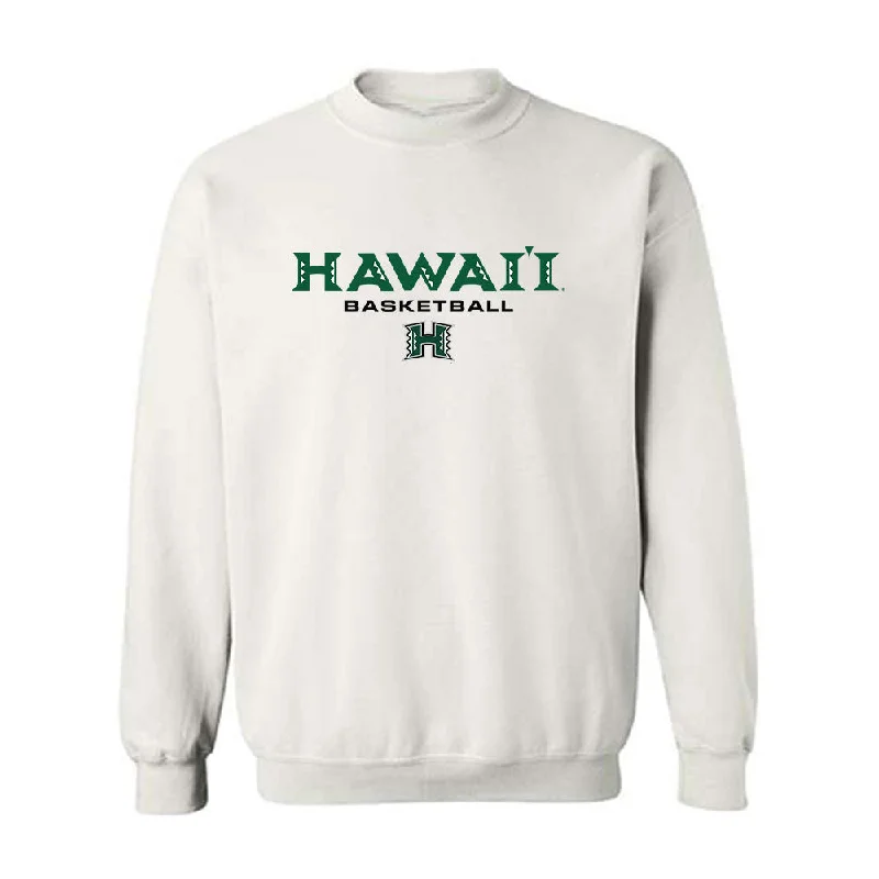 Hawaii - NCAA Women's Basketball : Amelia Uhila - Crewneck Sweatshirt Hoodie with Oversized Fit Loose Comfortable Hawaii - NCAA Women's Basketball : Amelia Uhila - Crewneck Sweatshirt Hoodie with Oversized Fit Loose Comfortable