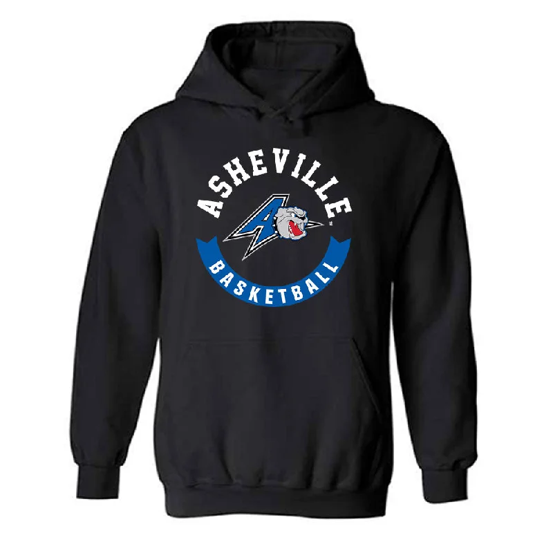 UNC Asheville - NCAA Women's Basketball : Alana Swift - Classic Shersey Hooded Sweatshirt Hoodie with Raw Hem Edgy Unfinished UNC Asheville - NCAA Women's Basketball : Alana Swift - Classic Shersey Hooded Sweatshirt Hoodie with Raw Hem Edgy Unfinished