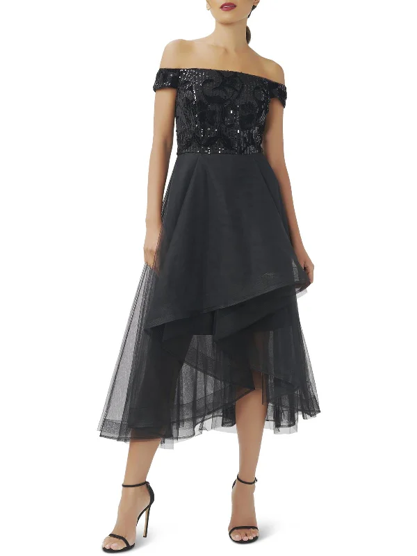 Womens Sequined Maxi Evening Dress Tunics Sale discount