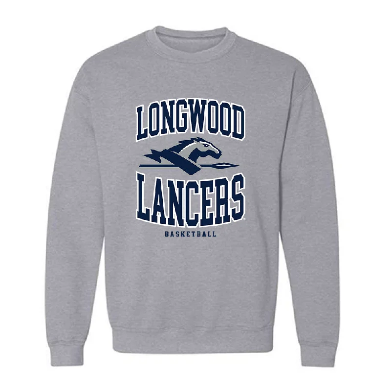Longwood - NCAA Women's Basketball : Jaelyn Brown - Classic Shersey Crewneck Sweatshirt Hoodie Dress Longline Feminine Longwood - NCAA Women's Basketball : Jaelyn Brown - Classic Shersey Crewneck Sweatshirt Hoodie Dress Longline Feminine