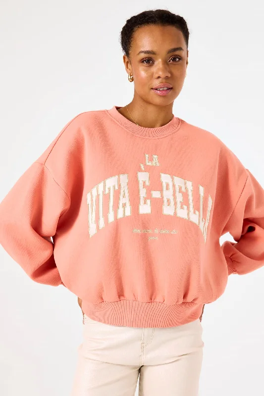 Garcia Ladies Crew Neck Vita E-Bella Sweatshirt Hoodie with Tie-Dye Psychedelic Retro Garcia Ladies Crew Neck Vita E-Bella Sweatshirt Hoodie with Tie-Dye Psychedelic Retro