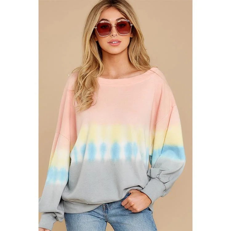 Casual Roun Neck Loose Hoodies Hoodie with Embroidery Detailed Premium