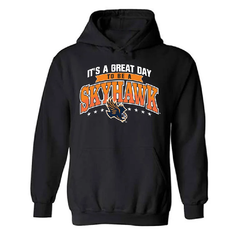 UT Martin - NCAA Women's Basketball : Abby Stephens - Classic Shersey Hooded Sweatshirt Hoodie with Cropped Fit Short Trendy UT Martin - NCAA Women's Basketball : Abby Stephens - Classic Shersey Hooded Sweatshirt Hoodie with Cropped Fit Short Trendy