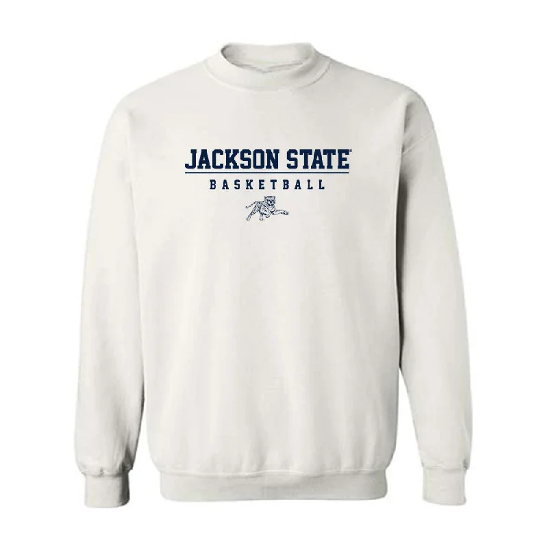 Jackson State - NCAA Women's Basketball : Arianna Durrell - Classic Shersey Crewneck Sweatshirt Hoodie with Hem Frayed Vintage Worn Jackson State - NCAA Women's Basketball : Arianna Durrell - Classic Shersey Crewneck Sweatshirt Hoodie with Hem Frayed Vintage Worn