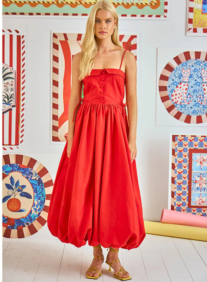 Taryn Dress ~ True Red Tunics Cozy soft