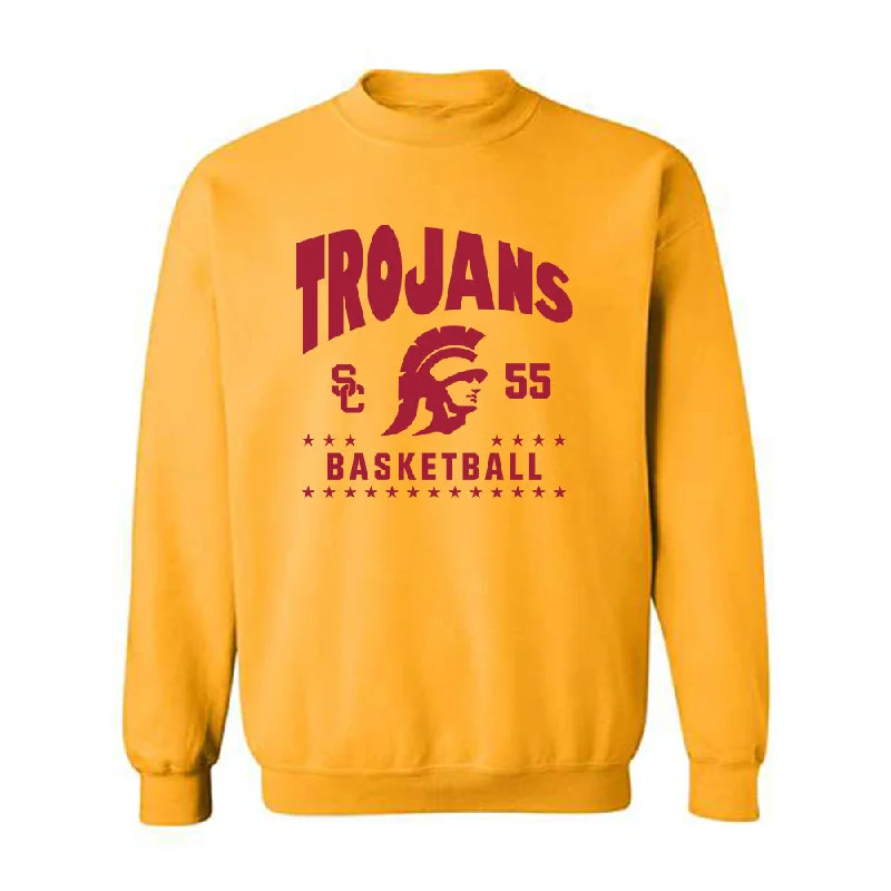USC - NCAA Women's Basketball : Talia von Oelhoffen - Classic Fashion Shersey Crewneck Sweatshirt Hoodie with Color Block Contrast Stylish USC - NCAA Women's Basketball : Talia von Oelhoffen - Classic Fashion Shersey Crewneck Sweatshirt Hoodie with Color Block Contrast Stylish