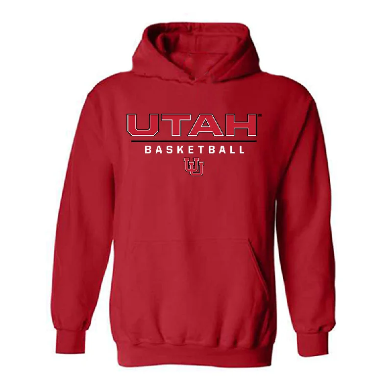 Utah - NCAA Women's Basketball : Ines Vieira - Classic Shersey Hooded Sweatshirt Hoodie with Pocket Utility Practical Utah - NCAA Women's Basketball : Ines Vieira - Classic Shersey Hooded Sweatshirt Hoodie with Pocket Utility Practical