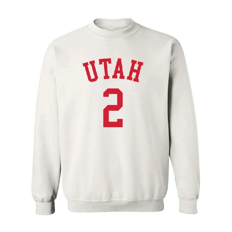 Utah - NCAA Women's Basketball : Ines Vieira - Replica Shersey Crewneck Sweatshirt Hoodie Jacket Zipper Layering Utah - NCAA Women's Basketball : Ines Vieira - Replica Shersey Crewneck Sweatshirt Hoodie Jacket Zipper Layering