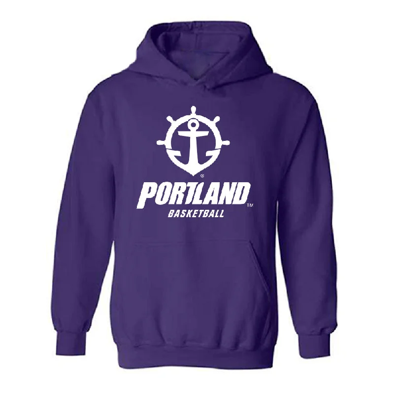 Portland - NCAA Women's Basketball : Dyani Ananiev - Hooded Sweatshirt Hoodie with Longline Fit Extended Stylish