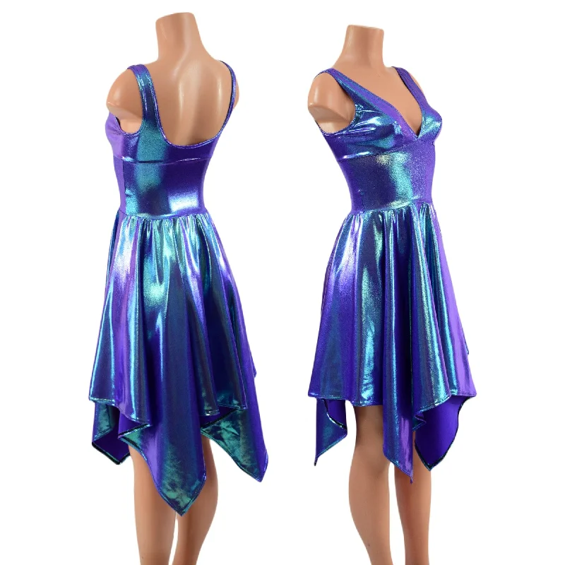 Long Waisted Pixie Hemline Starlette Dress Shift Classic Vintage